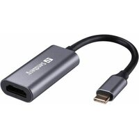 Näyttöadapteri USB-C (uros)- HDMI (naaras)