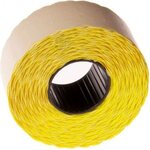 Hintaetiketti 26x16mm 1000kpl huomio väri Keltainen
