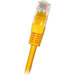 Verkkokaapeli CAT6 lyhyet RJ45 (0,25-1m.) Yellow 0,5m.