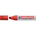 Edding 800 perm. marker 4-12mm Punainen