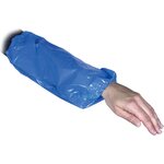 Kertakäyttö hihansuoja 40cm 100kpl Sininen 30my