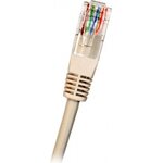 Verkkokaapeli CAT6 lyhyet RJ45 (0,25-1m.) Harmaa 1m.