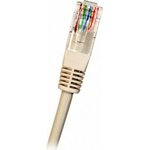 Verkkokaapeli CAT6 lyhyet RJ45 (0,25-1m.) Harmaa 0,25m.