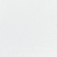 Lautasliina 24x24cm 2krs 100kpl ¼-taitto Valkoinen