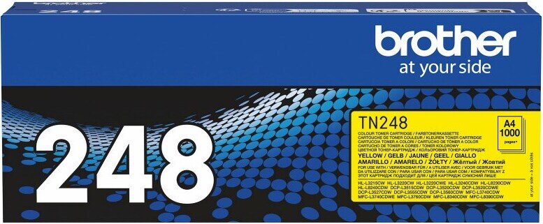 Värikasetti Brother TN-248 värit erillisinä Keltainen