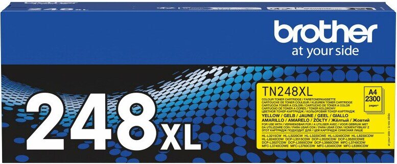 Värikasetti Brother TN-248XL värit erillisinä Keltainen