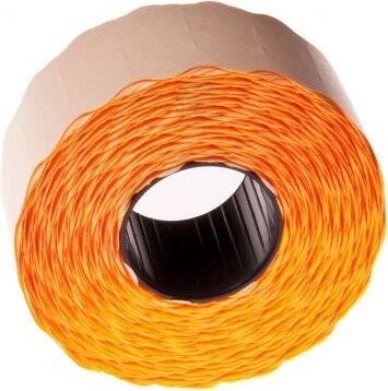 Hintaetiketti 26x16mm 1000kpl huomio väri Oranssi