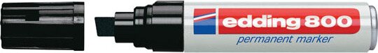 Edding 800 perm. marker 4-12mm Musta