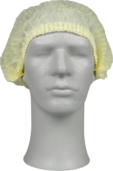 Suojamyssy kertakäyttö yhdenkoon 200kpl, lateksiton Keltainen