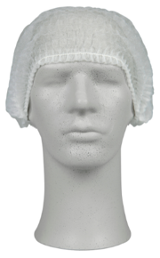 Suojamyssy kertakäyttö yhdenkoon 200kpl, lateksiton Valkoinen