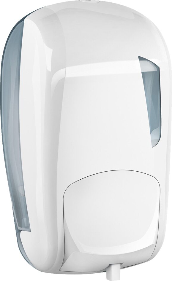 Vaahtosaippua-annostelija seinälle Valkoinen