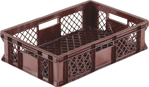Leipomolaatikko / elintarvikelaatikko 600x400 Ruskea