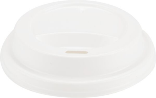 Kansi kahvikuppiin Ø8cm PP 100kpl Valkoinen