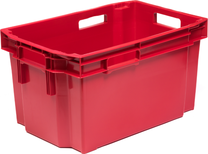 Muuttolaatikko 600x400x320mm Punainen