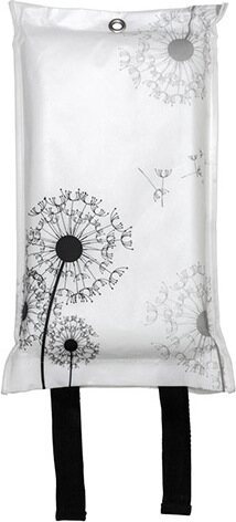 Sammutuspeite 120x180 cm Sammutuspeite kasviprintillä 120x180 cm mustavalkoinen