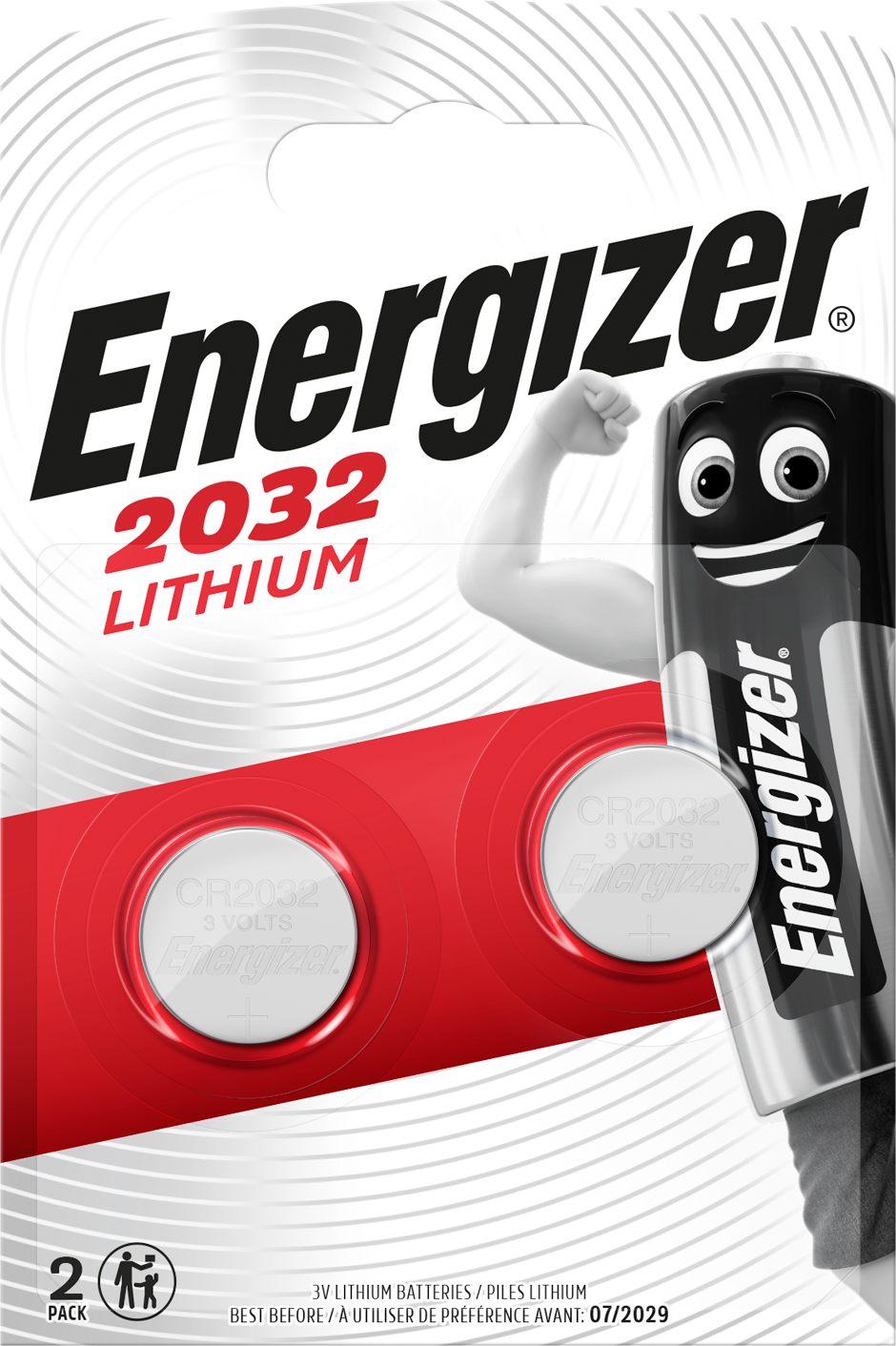 Paristo Lithium CR2032 3v Energizer 2 kpl