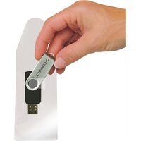 Tarratasku Q-C USB-muistitikulle itseliimautuva/10