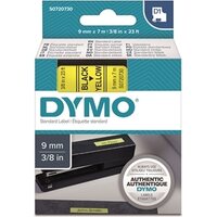 Tarrakasetti Dymo D1 40918 9mm keltainen/musta