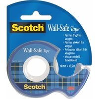 Teippi Scotch® Wall-Safe19mmx16.5m irrotettava
