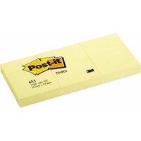 Viestilappu Post-it 653 38x51mm keltainen/3