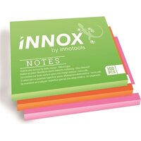 Viestilappu Innox Notes 10x10 cm 3 värin pakkaus