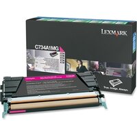 Värikasetti laser Lexmark C734 punainen