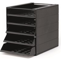 Laatikosto Idealbox Basic 5-osainen musta