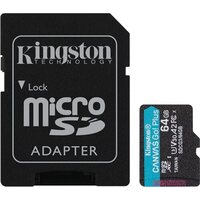 Muistikortti 64gb microSD + SD adapteri