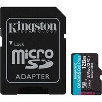 Muistikortti 128gb microSD + SD adapteri