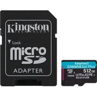 Muistikortti 512gb microSD + SD adapteri