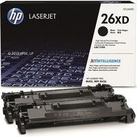 Värikasetti laser HP 26x CF226xD musta dual pack/2