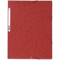 Kulmalukkosalkku A4 kartonki 400g punainen
