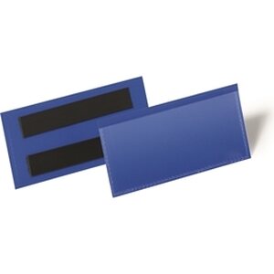 Varastotasku magneettiliuskoilla 100x38 mm sininen
