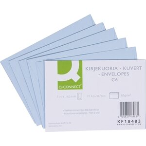 Tarrakuori C6 vaaleansininen Q-C/10 kpl