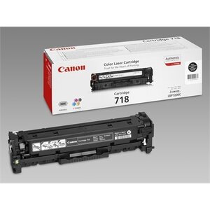 Värikasetti laser Canon 718 MF8330/8350/LBP7200C musta