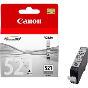 Mustesuihku Canon CLI-521 GY harmaa