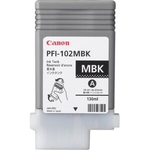 Mustesuihku Canon PFI-102MBK mattamusta