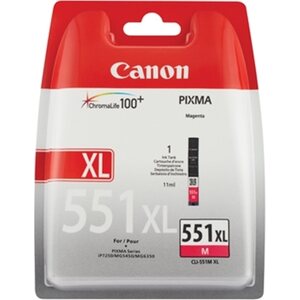 Mustesuihku Canon CLI-551XLM punainen