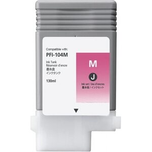 Mustesuihku Canon PFI-104M punainen
