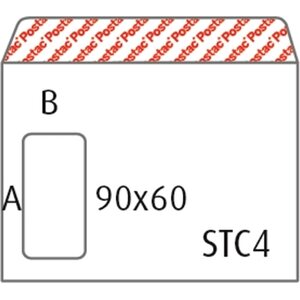 Isoikkunakuori C4 Postac 95g STAH 90x60/500