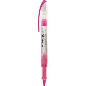 Korostuskynä Q-C Liquid kapea rosa