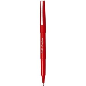 Kuitukärkikynä Pilot Fineliner F punainen