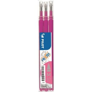 Säiliö Pilot Frixion 07 pinkki 3kpl