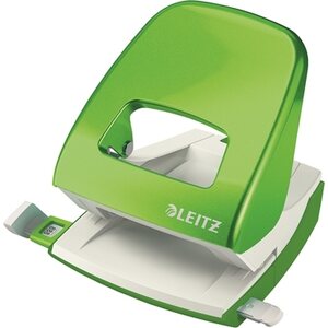 Lävistäjä Leitz Nexxt WOW 5008 8cm metallinvihreä 30 arkkia