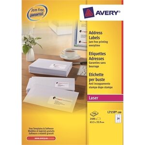 Lasertarra Avery L7159-100 63.5x33.9/2400