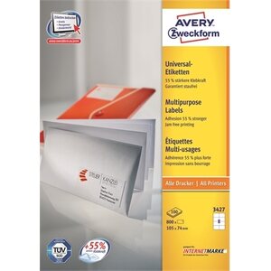 Monitoimitarra Avery 3427 105x74/800 Ultra Grip