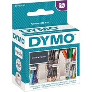 Tarra Dymo LW 25x13mm yleis/1000 2 tarraa rinnan