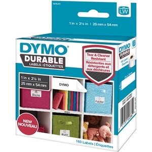 Tarra Dymo LW 25x54mm 1976411 muovi/160 pysyvä liima