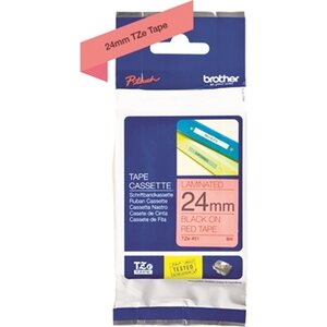 Tarrakasetti Brother TZe-451 24mm punainen/musta