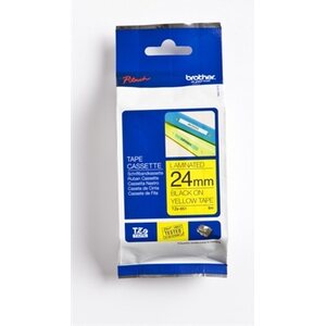 Tarrakasetti Brother TZe-651 24mm keltainen/musta